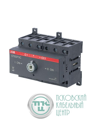 Рубильник реверсивный OT63 F3C 63А (45А AC23) ABB 1SCA105338R1001