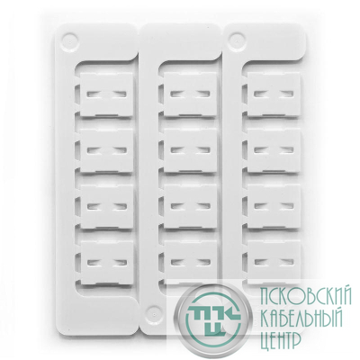 Маркировка бабочка Dкаб=1.9-4.1мм L=23мм (уп.240шт) DKC BF231941