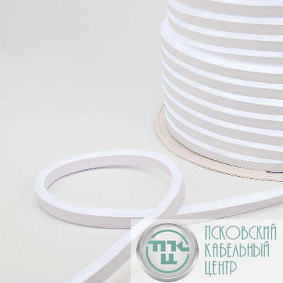 Шнур светодиодный гибкий неон Neon-Night SMD 8х16мм IP65 односторон. бел. 120 LED/м набор 10м (с компл. подключ.) Neon-Night 131-003