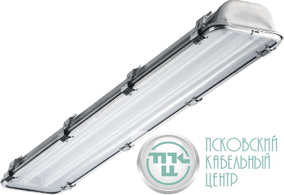 Светильник INOX 228 HF 2х28Вт G5 IP65 потолочный СТ 1077000050