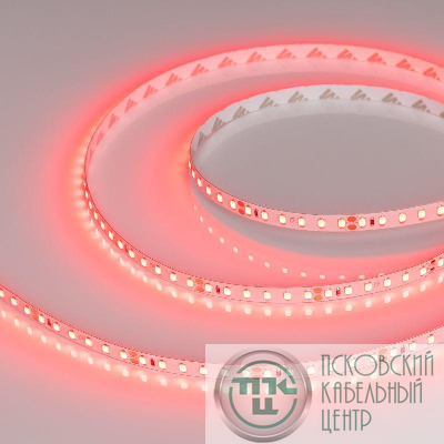 Лента светодиодная RT-A120-8mm 24V Red 9.6Вт/м IP20 2835 (уп.5м) Arlight 008781(2)