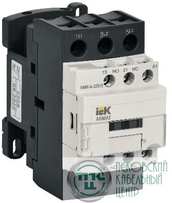 Контактор КМИ-А-22512 LC1D 25А кат. 230В AC 1НО+1НЗ AC-3 IEK AR-ACC-21-025-230-11