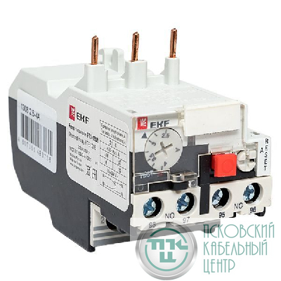 Реле тепловое РТЭ-1308 2.5-4А EKF rel-1308-2.5-4