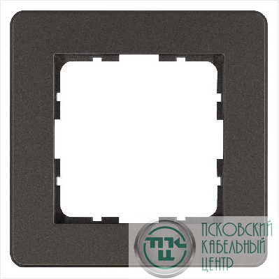 Рамка 1-м G-Flex мокко Jasmart G1101Z