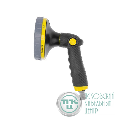 Пистолет-распылитель душевого типа CARBON 6 режимов Профи ЧЕТЫРЕ СЕЗОНА 62-0325-F