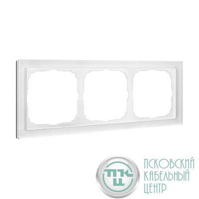 Рамка 3-м ArtGallery Pure органич. стекло бел. SE GAL320103