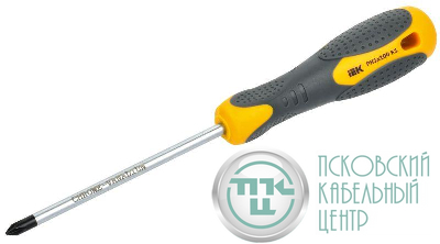 Отвертка крестовая Ph1х100мм K1 ARMA2L 3 IEK A2L3-SC10-K1-PH-10-100