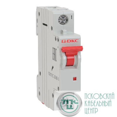 Выключатель автоматический модульный 1п C 16А 6кА MD63 YON MD63-1C16-6