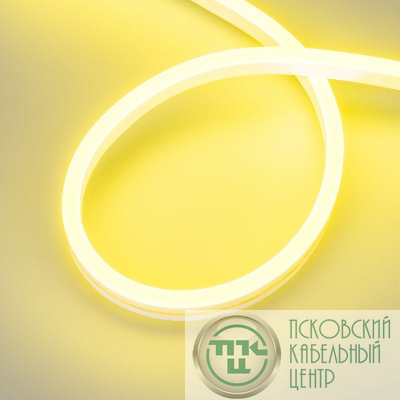 Лента светодиодная AURORA-PS-A120-16x8mm 24V Lemon 10Вт/м IP65 2835 герметичная (уп.5м) Arlight 036693