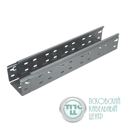 Лоток листовой перфорированный 150х80 L2000 0.8мм "Быстрый монтаж ПЛЮС" LPplus80-150-0.8-2000 КМ PL2833