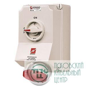 Розетка наружн. уст. Duo 63А 3P+E+N IP44 с мех. блок Mennekes 5959A