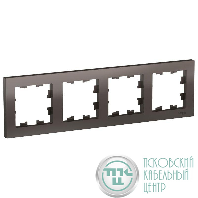 Рамка 4-м AtlasDesign универс. мокко SE ATN000604