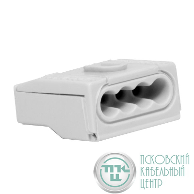Клемма 4х(1.5-2.5мм)х1пол. втычн. п/п DKC B273/4