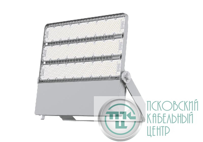 Прожектор светодиодный СДО FL 22 C 600W AM1 850 GR 589х60х570мм 600Вт 5000К IP66 уличный сер. Русский Свет 30082225203