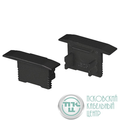 Заглушка SL-SLIM-H13M-F25 BLACK глухая пластик Arlight 037514
