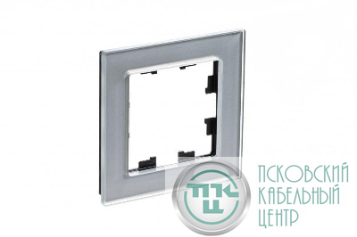 Рамка 1-м AtlasDesign Nature стекло алюм. SE ATN320301