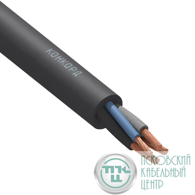 Кабель КГтп-ХЛ 3х6+1х4 (N) 380/660-3 (м) Конкорд 9248
