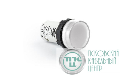 Арматура сигнальная моноблочная 220В бел. EMAS MBSD220B