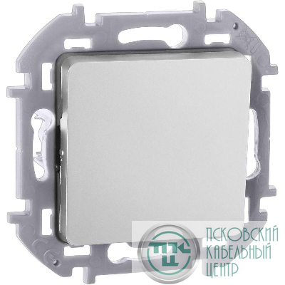Переключатель 1-кл. Inspiria 10А IP20 250В 10AX механизм алюм. IEK 673652