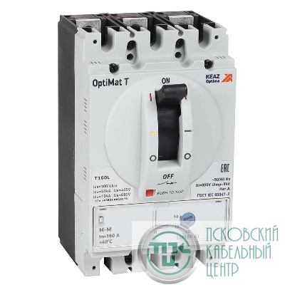 Выключатель автоматический для защиты двигателя OptiMat T125L M-M 25A 3P КЭАЗ 355832