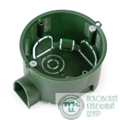 Коробка установочная безгалогенная (HF) 68х45 с саморезами Промрукав 80-0560С