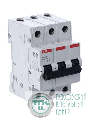 Выключатель автоматический модульный 3п C 16А 4.5кА Basic M BMS413C16 ABB 2CDS643041R0164