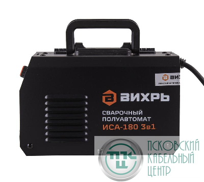 Инвертор сварочный полуавтомат.ИСА-180 3в1 Вихрь 65/187
