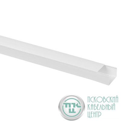 Кабель-канал 100х60 L2000 пластик бел. TOKOV ELECTRIC TKE-KK-100-60-2000-WH