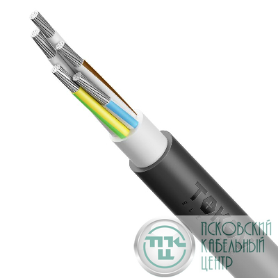 Кабель TOKOV ELECTRIC АВВГнг(А)-LS 5х35 МК (N PE) 0.66кВ (м) 00-00072435