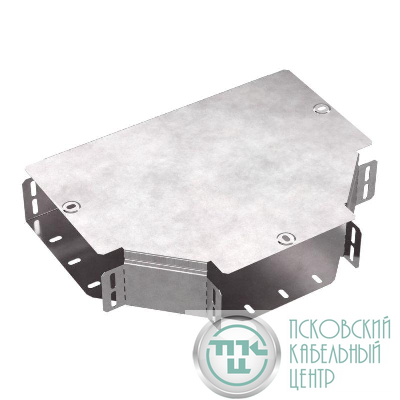 Ответвитель для лотка Т-образ. 200х80 Стандарт с крышкой Промрукав PR16.0439