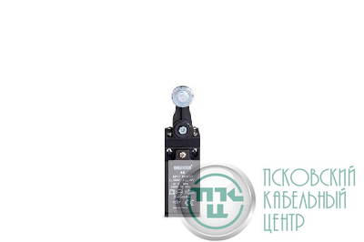 Выключатель концевой быстрого переключения угловой 2-х направленный с пластмас. консолью и стальным роликом Ф20мм (1НО+1НЗ) EMAS L3K13MEM121