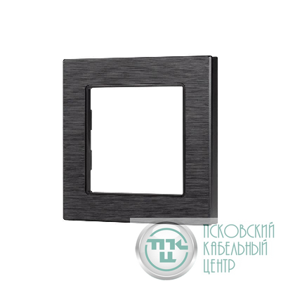 Рамка алюминиевая FRM-PRESTO-ALS-1-BK Arlight 043850