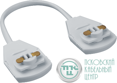 Коннектор 95 620 NLT-C-1L-AS2-WH-F для шинопровода AS2 бел. NAVIGATOR 95620