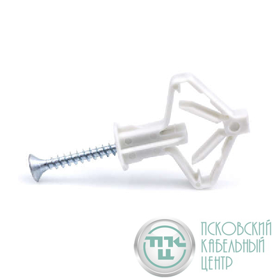 Дюбель с шурупом POLA (уп.25шт) Партнер 44744
