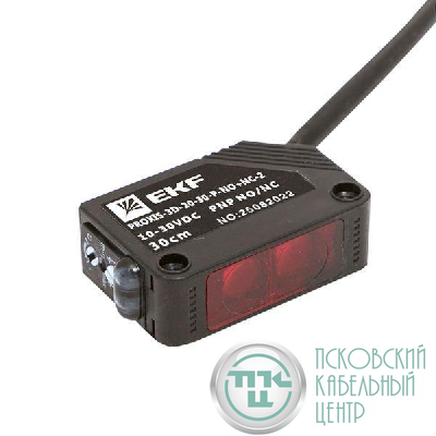 Датчик оптический бесконтактный EKF PROXIS-3D-20-30-P-NO+NC-2
