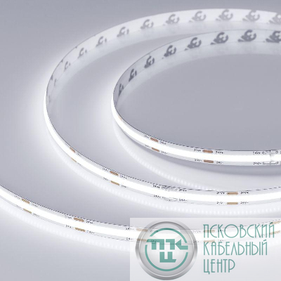 Лента светодиодная COB-NANO-X544-8mm 24V White 6000К 11.5Вт/м IP65 CSP герметичная (уп.5м) Arlight 031906(1)