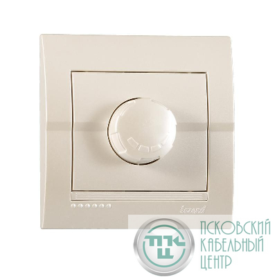 Светорегулятор СП 800Вт Deriy жемчуж./бел. перламутр. LEZARD 702-3030-115