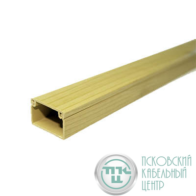 Кабель-канал 25х16 L2000 с двойн. замком пластик сосна Урал Пак КК-3125016-084