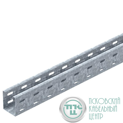 Лоток листовой перфорированный 60х50 L3000 сталь 0.7мм LKS 605 FT RU гор. оцинк OBO 6838048