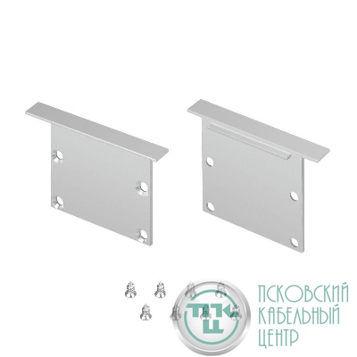 Заглушка LINIA49-F-S глухая металл (комплект) Arlight 041760