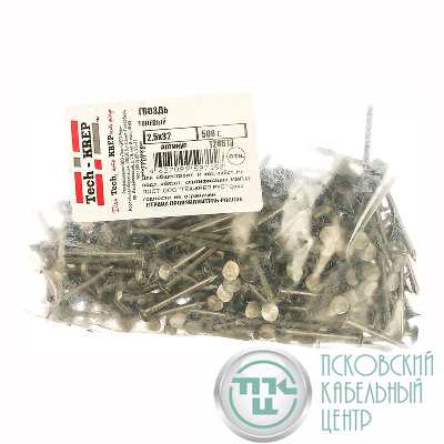 Гвоздь толевый 2.5х32 (уп.0.5кг) Tech-Krep/Zitar 124613