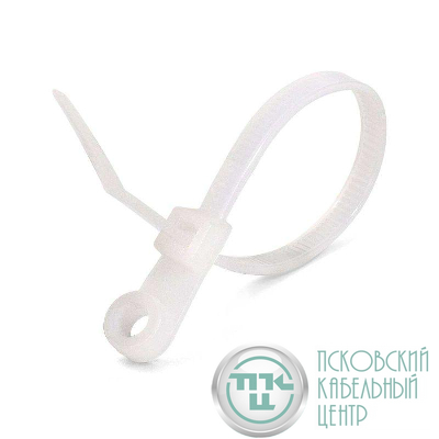 Хомут кабельный КСО 4х110 нейл. бел. (уп.100шт) Fortisflex 80528