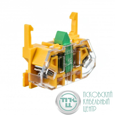 Контакт дополнительный ДК-22 1НО для устройств управления и сигнализации DEKraft 25100DEK