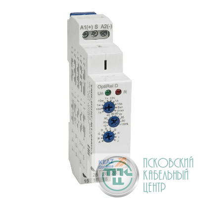 Реле времени OptiRel D TMR-DONF-MT-240U-1 многофункциональное 16А 1СО 12-230АС/DC КЭАЗ 332018
