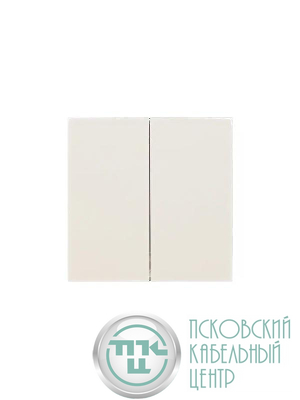 Выключатель 2-кл. СП ZIMA IP20 10А безвинт. зажим слон. кость LEZARD 704-9088-101QC