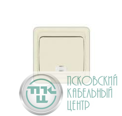 Выключатель 1-кл. СП Валери 10А IP20 с подсветкой сл. кость UNIVersal Б-В0121