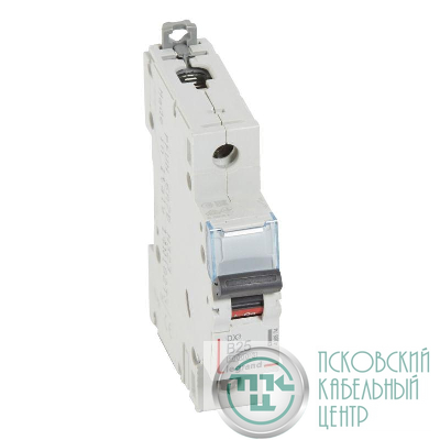 Выключатель автоматический модульный 1п B 25А 16кА DX3 10000 1мод. 230/400В Leg 408874