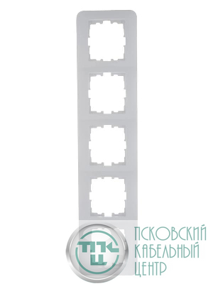 Рамка 5-м Karina Life горизонт. бел. LEZARD 708-0200-150