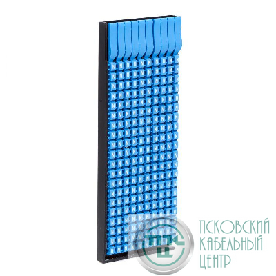 Маркер для кабеля сечением 4-6мм символ „N” голуб. DKC MKCNBLS3