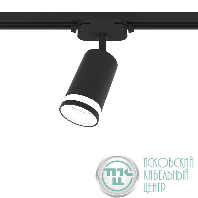 Светильник трековый ARTLINE поворотный 55х55х100мм GU10 230В алюм./пластик. 4кв.м черн. Ritter 59880 4